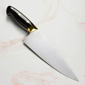 Cuchillo de Chef PRESTIGE BLADES de 8 Pulgadas, Nuevo Modelo 2025, OEM, Venta al por Mayor, Personalizado, Acero de Damasco, Mango de Madera, Ligero, Ambidiestro, para Cocina - Product Image 3