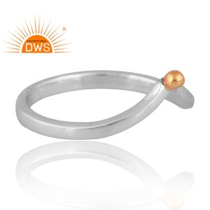Anillo de banda de plata 925 de diseño caliente para mujer joyería de diseño personalizado para mujer regalo para ella - Product Image 4