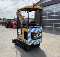 Miniexcavadora Eléctrica TOP PRESSURE 2022 JCB 19C-1E, Excavadora Compacta de Cero Emisiones con Sistema Hidráulico Auxiliar