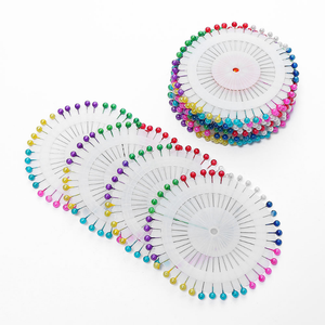 Épingles de positionnement colorées, épingles à perles faites à la main pour la découpe de vêtements - Product Image 1