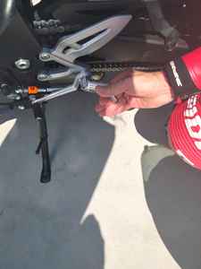 Levier de vitesse universel fabriqué en italie pour toute moto complètement Plug & Play, poussez ou tirez - Product Image 5