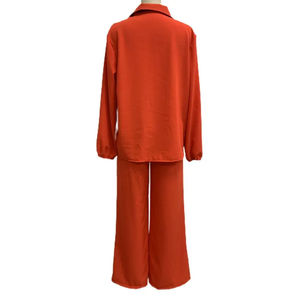 Conjunto de chándal cortavientos con chaqueta de chándal y pantalones de chándal-Traje a prueba de viento estilo hip hop Atlético - Product Image 4