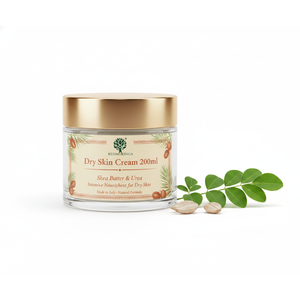 Crème nourrissante intensive 200ml OEM Private Label Italie RedMoringa Formule naturelle pour le soin des pieds secs - Product Image 1