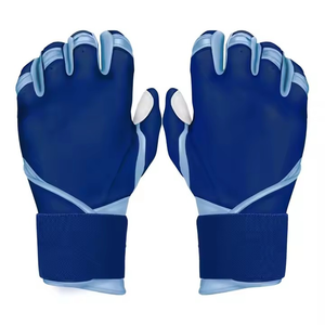 Gants de baseball unisexes en cuir véritable avec logo personnalisé et adhérence améliorée pour lanceur, équipement de sport de balle OEM - Product Image 1