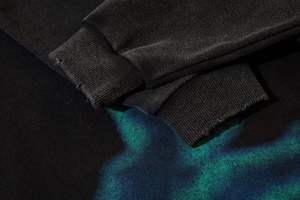 Meilleur prix coton fait hommes lavage à l'acide sweat haute qualité respirant matériel fait couleur unie hommes lavage à l'acide sweat - Product Image 4