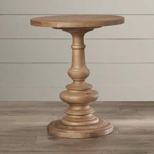 Support à gâteau rond surélevé en bois d'acacia fait main de haute qualité, très vendu, compatible lave-vaisselle, pour servir gâteaux et fruits - Product Image 6