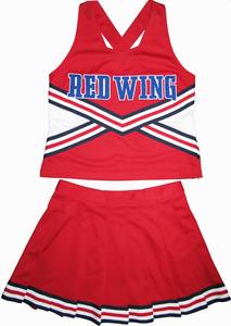 Personnalisez les uniformes de cheerleading au prix d'usine : haut et jupes - Product Image 2