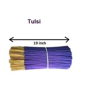 Varillas de incienso de 19 pulgadas, las varitas de incienso naturales Tulsi más vendidas, suministro a granel (púrpura) - Product Image 1