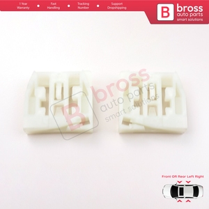 BWR32 + BWR33ตัวปรับกระจกหน้าต่างไฟฟ้าคลิปซ่อมประตูซ้ายหรือขวาสำหรับ1U MK1 Octavia 1U2 1U5 4/5ประตูปรับโฉม1U0837ได้2001-2010 - Product Image 2