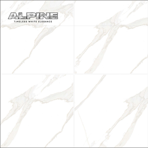 ROSSO STATUARIO-Azulejos de mármol para pared y suelo, superficie brillante de 600x600mm, modelo ALPINE Elegance - Product Image 2