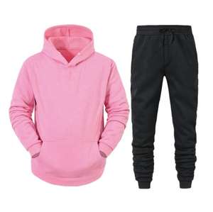 Conjunto Deportivo con Capucha Unisex de Alta Calidad, Transpirable, con Logotipo Personalizado, 2 Piezas, Ropa Deportiva Informal para Invierno, Talla para Hombre - Product Image 5