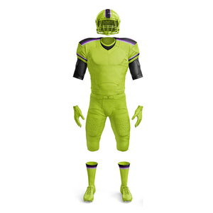 Uniforme de Fútbol Americano de Último Diseño para Adultos, Personalizable, Ropa de Equipo de Alta Calidad, 100% Poliéster, Servicio OEM - Product Image 1