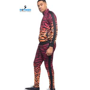 Survêtements de sublimation pour hommes OEM, survêtements pour hommes, survêtements de sport pour hommes, survêtements de sport 2 pièces - Product Image 1