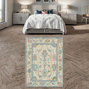 Modern 100% Cotton Handtufted Cushioned Stain Resistant Medium Pile Nylon Backing Rug Novel Abstract Non-Slip Carpet <b>Set</b> Living - Product Image 3