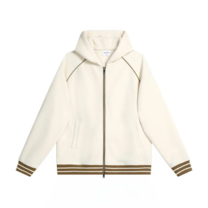 Sudaderas con Capucha Personalizadas de Alta Calidad, Lisas, con Cierre, Talla Grande, 100% Algodón, Gruesas, Holgadas, Casuales, de Color Sólido, para Hombre - Product Image 6