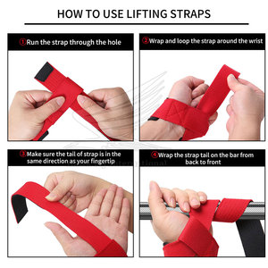 Correas de Levantamiento de Pesas de Neopreno Transpirable Ligero de Alta Calidad con Diseño Personalizado, Protección Profesional para Levantamiento de Pesas en el Gimnasio - Product Image 2