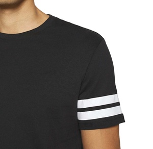 Logo personnalisé imprimé vintage haut de sport pour hommes coupe ample coton polyester t-shirt décontracté tricoté grande taille hauts - Product Image 4