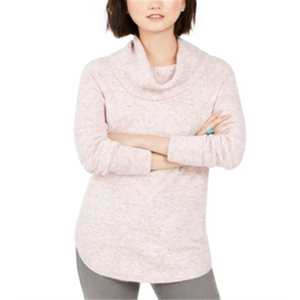 Cardigan Floreale da Donna Style Co con Collo ad Anello, Bottoni e Motivi a Righe e Fiori, Moda Casual per l'Autunno, Disponibile in Viola, Varie Taglie - Product Image 1