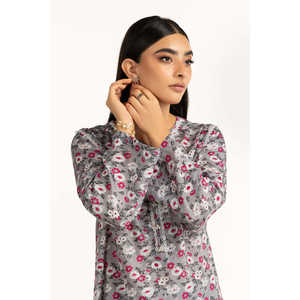 Conjunto IUSTTS-1015 para Mujer, Estilo Casual Diario, Primavera/Verano, Chifón, 2 Piezas, Top Corto y Pantalones Cortos con Estampado Floral - Product Image 2