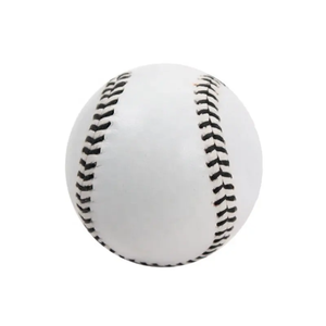 Pelota de béisbol de piel sintética a granel al por mayor con logotipo personalizado, material de PVC PU, pelota base ligera promocional para entrenamiento - Product Image 6