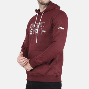 Nueva llegada Hombres Sudadera con logotipo personalizado Sudaderas con capucha de gran tamaño Heavyweight Premium Pullover Sudaderas con capucha Sudadera con servicio OEM - Product Image 2