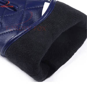 Nouveau design de mode écran tactile extérieur gant en cuir véritable gants chauds Simple mode conduite gants en cuir du Pakistan - Product Image 3