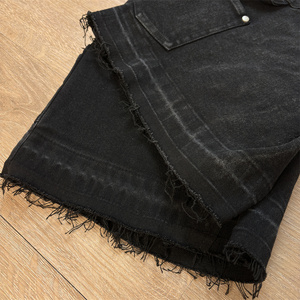 <b>Men's</b> Casual <b>Denim</b> <b>Shorts</b> 2026 High Quality Baggy with <b>Cargo</b> Pocket Customizable Double-layer Printing Quick Dry Breathable - Product Image 4