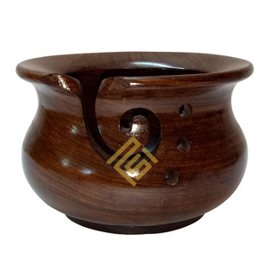 การออกแบบที่ไม่ซ้ำกันผลิตภัณฑ์มาตรฐานชั้นนำผลิตภัณฑ์เส้นด้ายชามไม้มะม่วงสน Sheesham อะคาเซียไม้สักบีชของตกแต่งบ้าน - Product Image 5