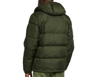 Chaqueta acolchada estampada OEM personalizada para hombre, chaqueta de invierno informal con logotipo personalizado para hombre con bolsillos en varios colores - Product Image 3