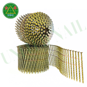 Precio competitivo, vástago espiral de 2-1/2 pulgadas, clavos de bobina de acero, cabeza a cuadros, estilo liso/tornillo para fabricación de paletas de Vietnam - Product Image 5