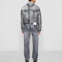 Conjunto de Chaqueta y Pantalón de Mezclilla para Hombre, Ligero y Transpirable, de Invierno, Hecho en Fábrica Profesional, de la Mejor Calidad, Ropa Casual
