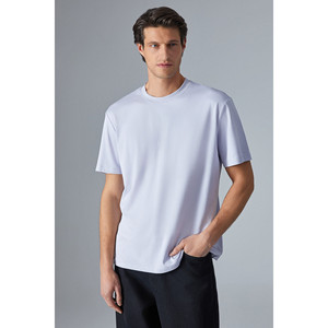 GRIMELANGE HISON เสื้อยืดแขนสั้นคอกลมผู้ชายทรงสบาย - Product Image 6