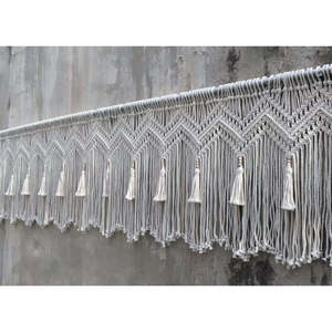 Rideau de fenêtre bohème et décoration murale de couloir, décoration géométrique pour salle à manger - Product Image 2