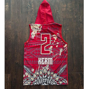 Uniformes de talla grande 7 en 7 transpirables de alta calidad, conjunto de Sudadera con capucha sublimada, logotipo impreso de tela de poliéster 100% - Product Image 5