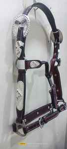 CUERO DE ALTA CALIDAD HECHO CÓMODO CABALLO OCCIDENTAL MEJOR PARA MONTURA OCCIDENTAL/NUEVO ESTILO LARGA VIDA HALTER FUERTE PARA HORS - Product Image 3