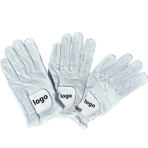 Wholesale Custom Sheepskin Printing Breathable Anti-slip <b>Men's</b> Golf <b>Gloves</b> with Custom Logo and UV Protection - Product Image 5