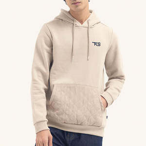 Venta al por mayor sudadera personalizada para hombre anti-pilling algodón poliéster pulóver alta calidad sudaderas con capucha en blanco - Product Image 4