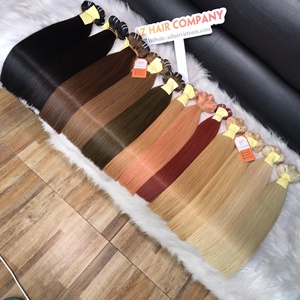 Vente chaude Prix de gros Haute qualité Extensions de cheveux à trame Grand fournisseur vietnamien Extensions de cheveux colorées personnalisées - Product Image 5