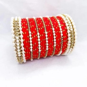 Elegant Luxury Fashion Women's Churiyan Sets Competitive Price Wholesale Multi Color Chudiyan & Bangles Set for girls - Product Image 2