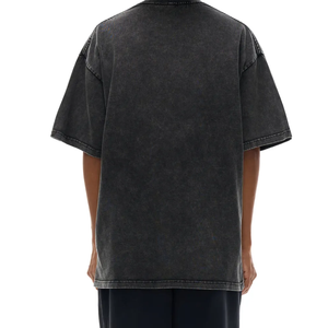 เสื้อยืดผู้ชายสั่งทำพิเศษ ผ้าหนัก 230 กรัม พิมพ์ลายโลโก้ด้านหน้า สไตล์วินเทจ โอเวอร์ไซส์ ลำลอง พิมพ์สกรีน เป็นมิตรกับสิ่งแวดล้อม แห้งเร็ว - Product Image 5