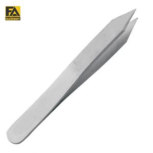 Pinzas de relojero de acero inoxidable con punta roma, productos de alta calidad - Product Image 1