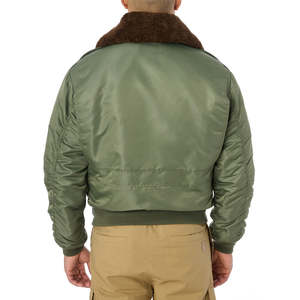 แจ็กเก็ตแบบตั้งสำหรับผู้ชายเสื้อกันลมระบายอากาศได้ดีทำจากโพลีเอสเตอร์/ ผ้าฝ้าย - Product Image 6