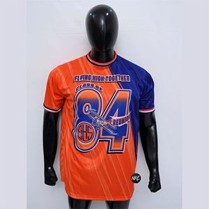 Logo imprimé personnalisé Streetwear haute qualité 100% coton t-shirt unisexe surdimensionné Vintage maille t-shirt pour hommes maillots de football - Product Image 1