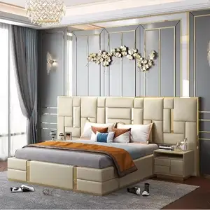 Set Sprei 100% Set Perabot Kamar Tidur Katun Tempat Tidur Mewah Ukuran King Set Tempat Tidur Sutra Klasik Kasur Tempat Tidur