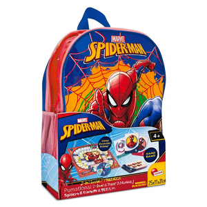 Sac à dos de voyage et porte-cartes promotionnel 2-en-1 avec jeux Spiderman 25x11x31cm - Product Image 3