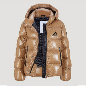 Manteau d'hiver slim fit pour femme 2023, à capuche, imperméable, respirant, tissu de haute qualité, style streetwear, nylon/polyester, raisonnable - Product Image 2