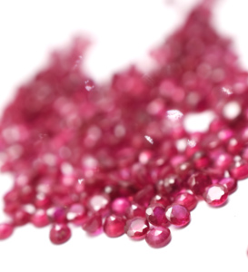 Tự Nhiên Của <span class=keywords><strong>Ruby</strong></span> Vòng Đá Quý Tất Cả Các Kim Cương Cut 3 Mm Loose Đá Quý Cho Đồ Trang Sức Makings - Product Image 6