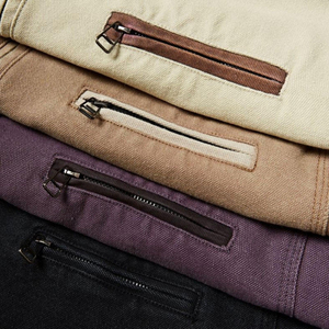 Veste de travail décontractée pour homme, fantaisie, avec empiècements contrastés, qualité supérieure, streetwear, vêtements d'extérieur, veste légère - Product Image 5