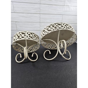 ชุดที่วางเค้กโลหะ2ชิ้น/ที่วางต้นไม้/ตัวยก/เหมาะสำหรับงานเลี้ยงวันเกิดและงานครบรอบ - Product Image 4