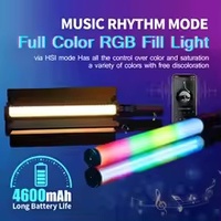 RGB Fotografie Video Light Stick Wand Party Bunte LED-Lampe Füll licht Handheld Flash Blitzlicht Beleuchtung mit Stativ Ständer